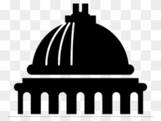 Transparent Dome Png - Government Capitol Building Clipart