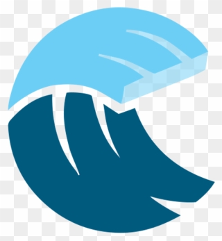 Wavecrest Logo Mark - Wave Crest Cafe Clipart
