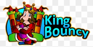 King Bouncy Logo - Cartoon Clipart