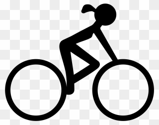 Transparent Cyclist Png - Cycling Icon Png Clipart