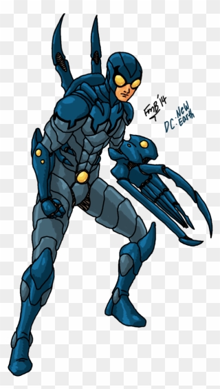 Beetles Clipart Blue Beetle - Ted Kord - Png Download