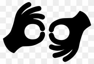 Sign Language Icon Png Clipart