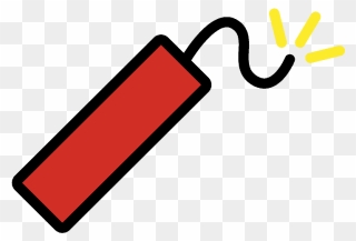 Firecracker Emoji Clipart - Png Download