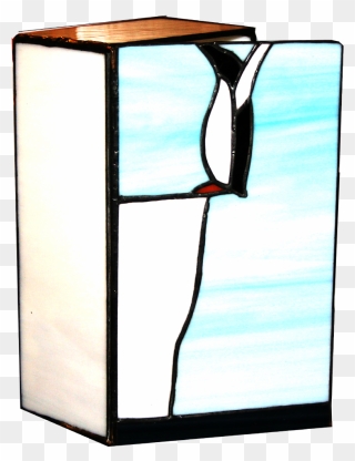 Simple Stained Glass Tissue Box Clipart