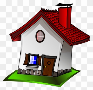 Nice House Clipart - Wet House Cartoon - Png Download