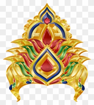 Graphic Crown Vishnu - Indian King Crown Png Clipart