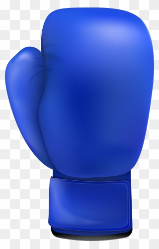 Blue Boxing Gloves Clipart - Blue Boxing Glove Png Transparent Png