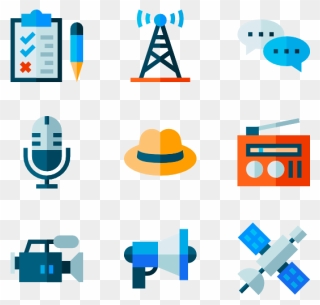 Video Recorder Clipart Journalism - Portable Network Graphics - Png Download