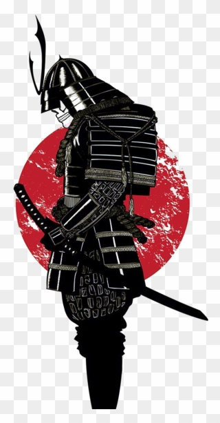 Samurai Clipart Chinese Soldier - Samurai Png Transparent Png