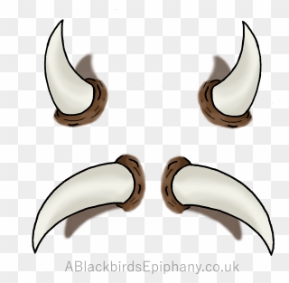 Horn Slenderman Tentacle Skull - Ear Trumpet Clipart
