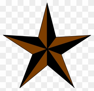 Texas Star Clipart - Png Download