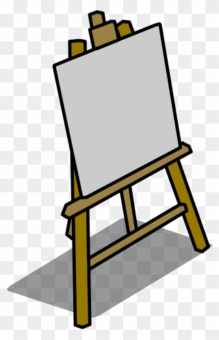 Transparent Painting Easel Clipart - Easel Clipart - Png Download