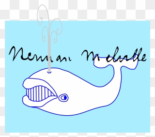 Free Create An Html Signature, Download Free Clip Art - Whale - Png Download