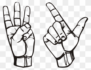 Hand Holding Up Three Fingers Clipart