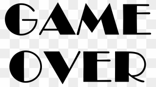 Game Over Png Clipart