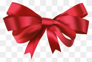 Red Bow Images Clipart - Red Bow Png Transparent Png