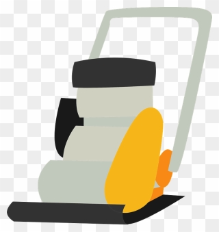 Plate Compactor Machine Clipart - Png Download
