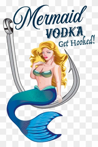 Mermaid Vodka Logo Clipart
