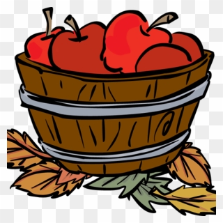 Apples In Basket Clipart Png - Apple Picker Clip Art Transparent Png