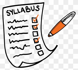Curriculum Clipart Syllabus - Class Syllabus Clipart - Png Download
