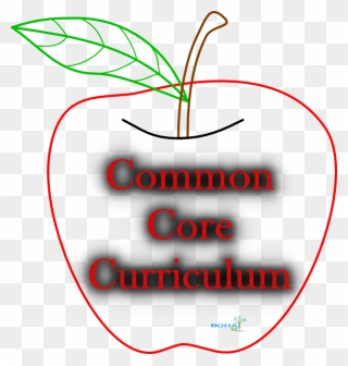 Transparent Curriculum Clip Art - Outline Of An Apple - Png Download