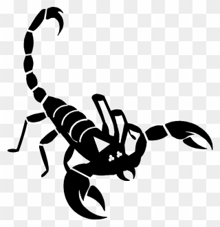 Black Scorpion Transparent Image - Scorpion Png Clipart