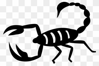 Vector Illustration Of Predatory Arachnid Scorpion - Vetores Escorpião Png Clipart