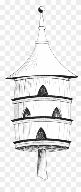 Birdhouse Drawing Clipart