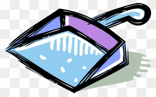 Vector Illustration Of Dustpan Cleaning Utensil For - Dustpan Clipart