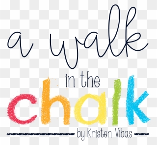 A Walk In The Chalk - Calligraphy Clipart