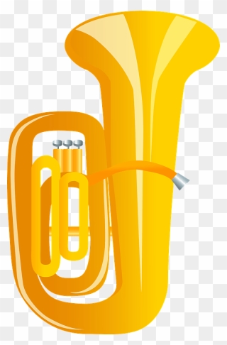 Tuba Musical Instrument Clipart - Png Download