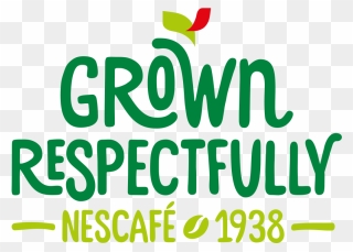Logo Grown Respectfully Nescafé Clipart