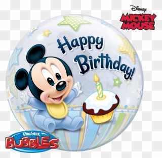 Transparent Mickey Mouse Birthday Png - Mickey Mouse Birthday Boy Clipart