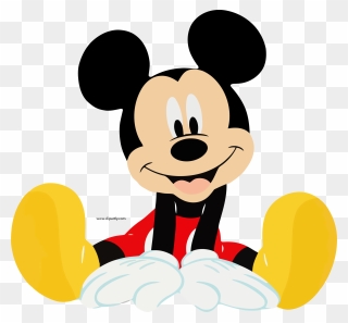 Disney Baby Mickey Mouse Shaped Clipart Png - Mickey Mouse Transparent Png