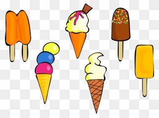 Ice Cream Cone,food,artwork - Variety Clipart - Png Download