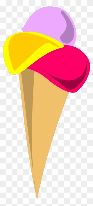 Ice Cream Cone-1573829857 - Clipart Eis Png Transparent Png