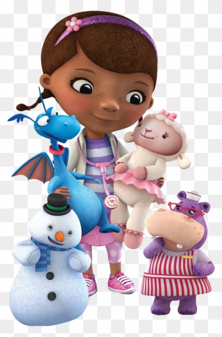 Hallie Disney Junior Toy Lambie - Doc Mcstuffins Characters Clipart