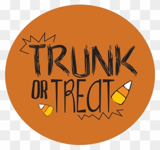 Transparent Trunk Or Treat Clipart - Circle - Png Download