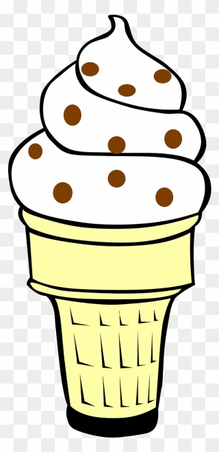 Ice Cream Ice Cone Free Photo - Vanilla Ice Cream Clipart - Png Download