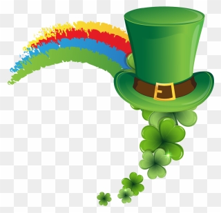 Rainbow St Patricks Day Clip Art - Png Download