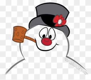 Transparent Background Snowman Frosty The Snowman Face - Frosty The Snowman Clipart