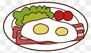 Bacon And Egg Illustrations Clipart