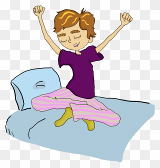Waking Up Clipart Transparent - Png Download