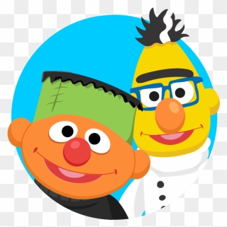 Transparent Sesame Street Character Clipart - Ernie Cartoon Sesame Street - Png Download
