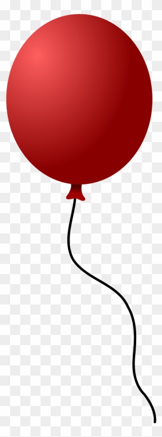 Birthday Balloon Red - Balloon Clip Art - Png Download