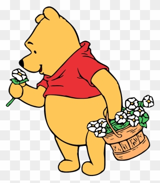 Winnie The Pooh Clipart Flower - Png Download