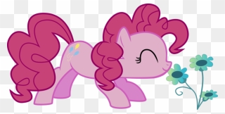 Probably, The Flower Smell Go - My Little Pony Smelling Clipart