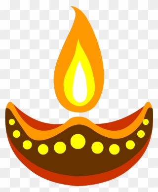 Birthday Cake Diwali Diya Holi - Diwali Diya Logo Clipart