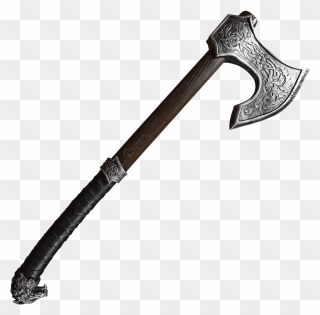 Krieger Larp Axe Old Norse Stories Speak Of - Viking Axe Png Clipart