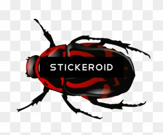 Transparent Clipart Bugs Insects - Beetle Clip Art - Png Download